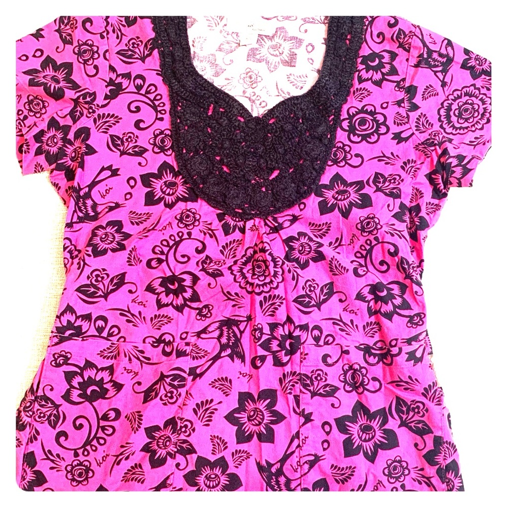 KOI SCRUB MOCK Top XS